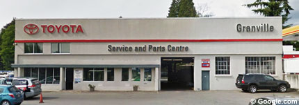 Granville Toyota Parts and Service